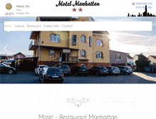 Tablet Screenshot of motel-manhattan.ro